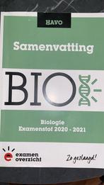 ExamenOverzicht - Samenvatting Examenstof Biologie HAVO, Boeken, Schoolboeken, Ophalen of Verzenden, Nederlands, Overige niveaus