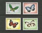 Nieuw Guinea Mi 65-66  insekten vlinders jaar 1960 serie Pos, Verzenden, Postfris, Dier of Natuur