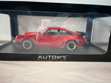 Porsche 911 (930) Turbo 1986 rood #77982 Autoart 1:18 beschikbaar voor biedingen