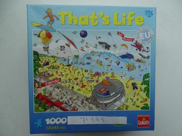 That's life puzzels te koop beschikbaar voor biedingen