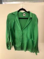 Missoni zijden blouse asymmetrisch groen mt 40, Ophalen of Verzenden, Gedragen, Maat 38/40 (M), Groen