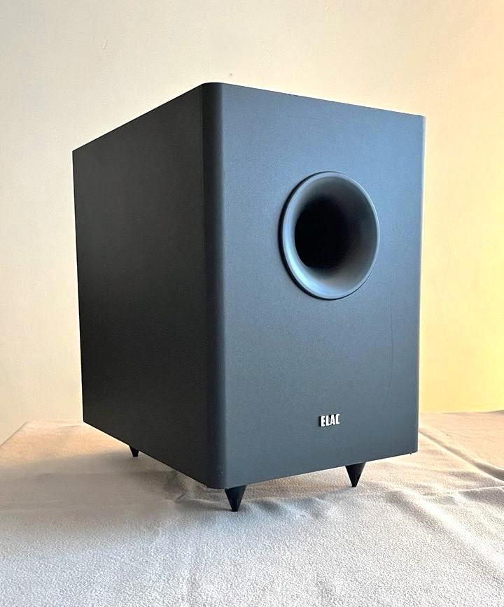 ELAC  SUB 101 ESP subwoofer, Audio, Tv en Foto, Luidsprekers, Gebruikt, Subwoofer, 120 watt of meer, Overige merken, Ophalen