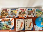 Tiptoi pakket, 5 boeken met twee pennen, wereldbol en spel., Boeken, Ophalen, Gelezen