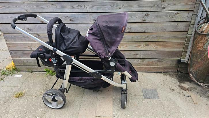 Topmark Duowagen, Kinderen en Baby's, Kinderwagens en Combinaties, Gebruikt, Combiwagen, Overige merken, Duowagen, Ophalen