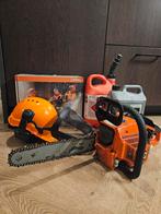 Echo CS-3600 Kettingzaag met Stihl Zaaghelm en Zaagbroek, Doe-het-zelf en Verbouw, Gereedschap | Zaagmachines, Kettingzaag, Ophalen of Verzenden