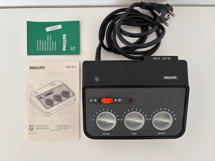 Philips PDC 011 electronic exposure timer - WHY WAIT ? -, Audio, Tv en Foto, Fotografie | Doka Toebehoren, Refurbished, Doka-onderdelen