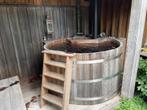 Houten hottub, Tuin en Terras, Bubbelbaden en Hottubs, Ophalen, Gebruikt, Filter, Vast