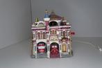 Lemax Engine House No. 8 Exterior Lighted Building., Ophalen of Verzenden, Zo goed als nieuw
