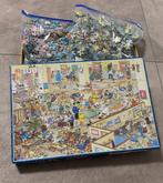2 Puzzels - Jan van Haasteren 1650 + 00640, Ophalen of Verzenden, 500 t/m 1500 stukjes, Zo goed als nieuw, Legpuzzel