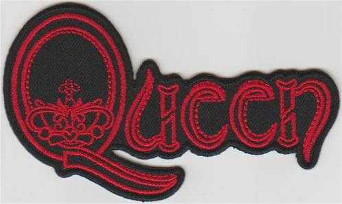 Queen stoffen opstrijk patch embleem #2, Verzamelen, Muziek, Artiesten en Beroemdheden, Nieuw, Kleding, Verzenden