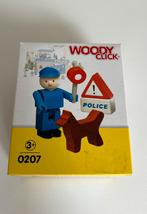Houten poppetje, politie met hond., Verzamelen, Ophalen of Verzenden, Nieuw
