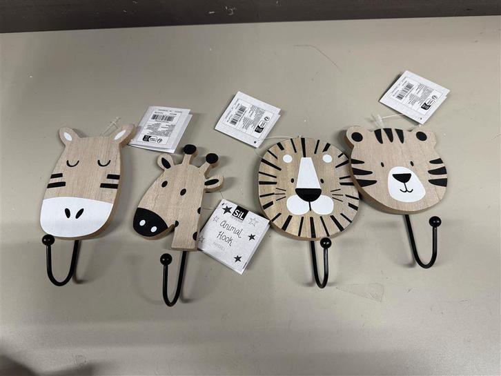 Ophanghaken in de vorm van dieren kapstop, Huis en Inrichting, Woonaccessoires | Kapstokken, Nieuw, Wandkapstok, Minder dan 100 cm