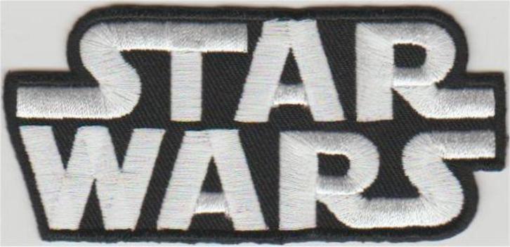 Star Wars stoffen opstrijk patch embleem #2, Verzamelen, Kleding en Patronen, Nieuw, Shirt, Ophalen of Verzenden
