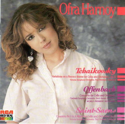 OFRA HARNOY Tchaikovsky variations... CD RCA, Cd's en Dvd's, Cd's | Klassiek, Gebruikt, Orkest of Ballet, Romantiek, Ophalen of Verzenden