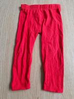 Rode effen legging maat 80 h4, Broekje, Meisje, Onbekend, Ophalen of Verzenden