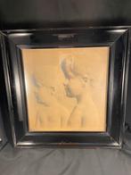 Foto broertjes / Pier Pander / Reliëf, Ophalen, Gebruikt, Foto, Voor 1940