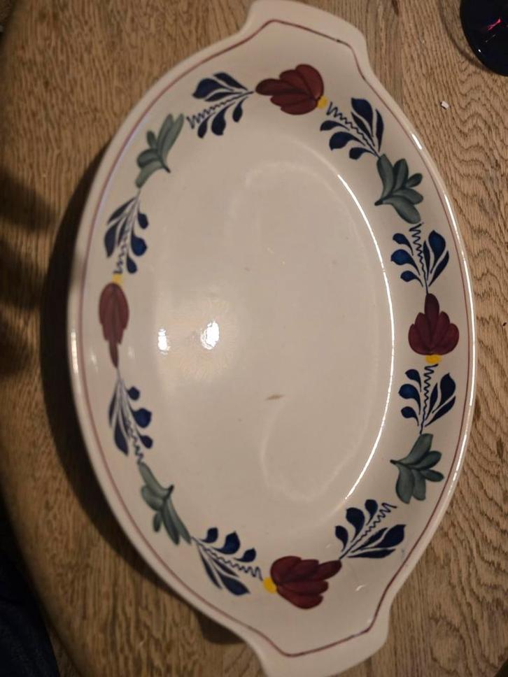 Boerenbont Visschaal - Prachtig Aardewerk nr. 109, Huis en Inrichting, Keuken | Servies, Zo goed als nieuw, Overige typen, Boerenbont