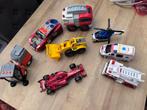 8x Diverse Auto Speelgoed - Brandweer, Formule 1, etc., Kinderen en Baby's, Speelgoed | Speelgoedvoertuigen, Ophalen of Verzenden
