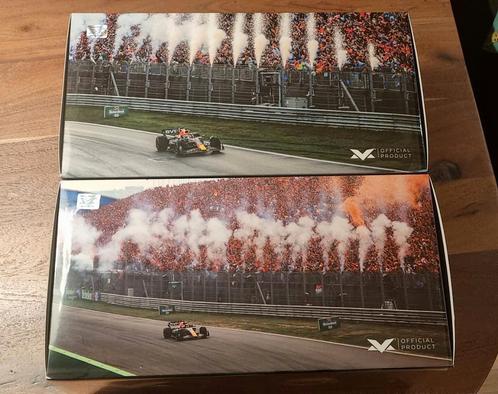 Max Verstappen RB 18 en 19 schaalmodel 1:18 Zandvoort, Verzamelen, Automerken, Motoren en Formule 1, Nieuw, Formule 1, Ophalen of Verzenden