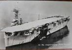 Hr ms vliegkampschip  Karel Doorman, Verzamelen, Scheepvaart, Ophalen of Verzenden, Zo goed als nieuw, Kaart, Foto of Prent