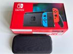 Nintendo Switch V2, Ophalen of Verzenden, Zo goed als nieuw, Met 2 controllers, Switch Original