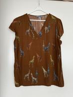 Geisha top met print maat 44 / 2XL bruin zomers & luchtig, Ophalen of Verzenden, Zo goed als nieuw, Bruin