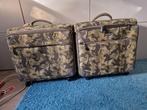 Set Trolleys van OWL (Reiskoffers), 50 tot 60 cm, Hard kunststof, Ophalen of Verzenden, Zo goed als nieuw