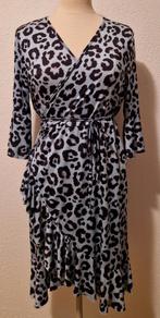 Panter jurk 1 maat, Kleding | Dames, Jurken, Maat 38/40 (M), Made in Italy, Blauw, Ophalen of Verzenden