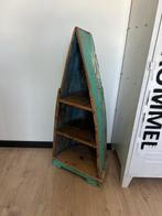 Decoratieve Kast – Bootvormig, Turquoise Kleur, Ophalen of Verzenden, Zo goed als nieuw