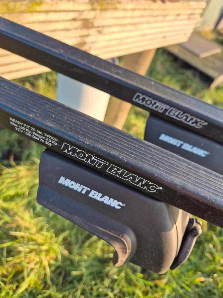 Mont Blanc Dakdragers, Auto diversen, Dakdragers, Gebruikt, Ophalen