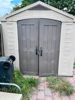 Keter tuinhuisje/schuur gebruikt, Tuin en Terras, Tuinhuizen, Kunststof, Gebruikt, Tuinhuis, Minder dan 200 cm