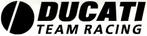 Ducati Team Racing sticker #1, Ophalen of Verzenden