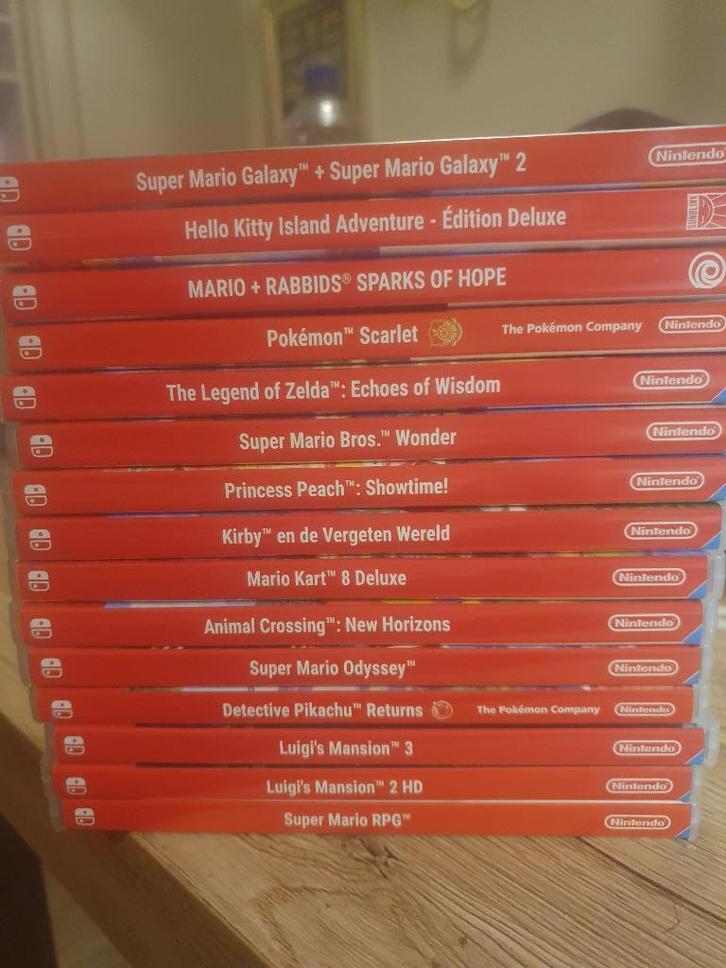 15 Switch Games, Spelcomputers en Games, Games | Nintendo Switch, Zo goed als nieuw, Overige genres, 3 spelers of meer, Vanaf 3 jaar