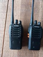 Set van 2 Baofeng portofoons, Ophalen of Verzenden, Zo goed als nieuw, Portofoon of Walkie-talkie