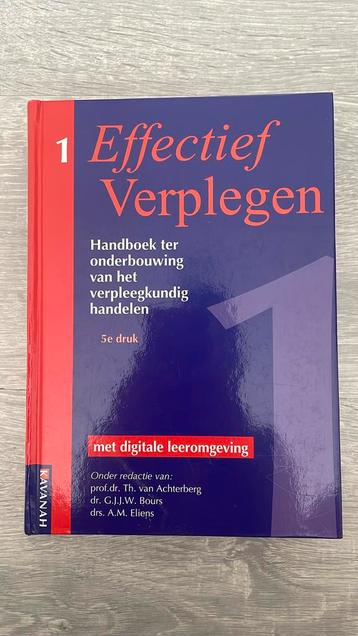 Effectief verplegen 1 beschikbaar voor biedingen