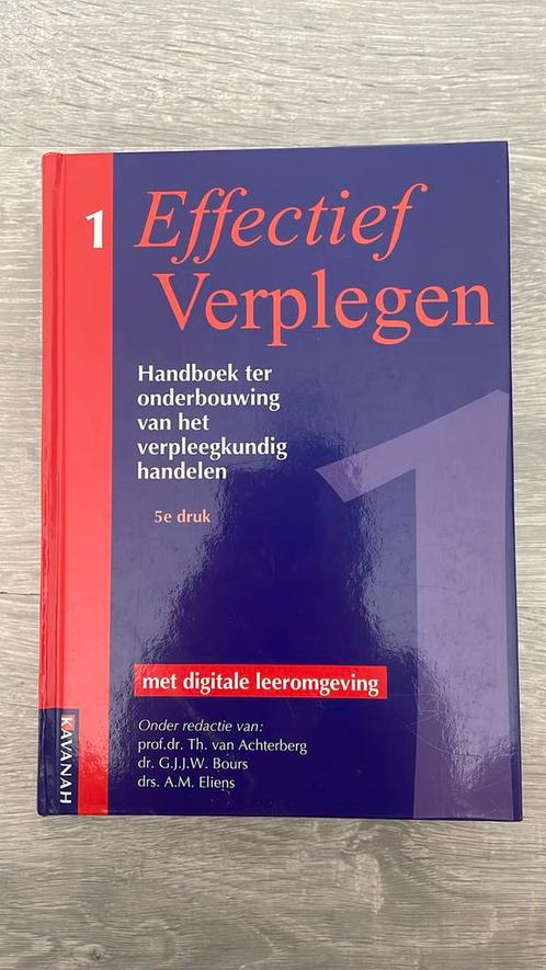 Effectief verplegen 1, Boeken, Studieboeken en Cursussen, Zo goed als nieuw, Ophalen of Verzenden