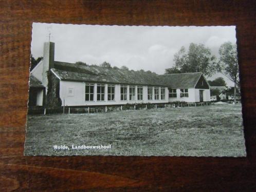F30 - Rolde - Landbouwschool - Mooi/Oud 2, Verzamelen, Ansichtkaarten | Nederland, Ophalen of Verzenden