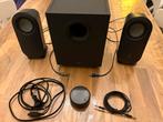 Logitech Z407 - 2.1 PC Speakerset 80 W - Bluetooth, Ophalen of Verzenden, Zo goed als nieuw, Audiokanaal 2.1, LOGITECH (creative)