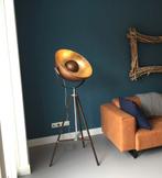 Chicago staande lamp - koper/goudkleur industrieel, Ophalen, Zo goed als nieuw, Metaal, 150 tot 200 cm