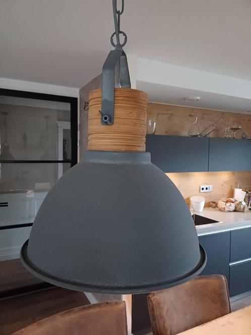 hanglamp, Huis en Inrichting, Lampen | Hanglampen, Gebruikt, Minder dan 50 cm, Metaal, Ophalen