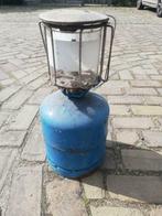 Camping Gaz lamp met fles, Gebruikt