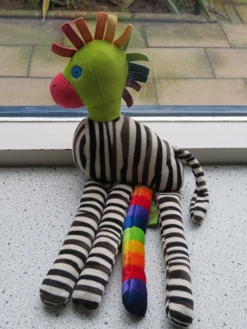 Zep de Zebra Kids Rights Nicolle van de Hurk Wereld Winkel, Ophalen of Verzenden, Zo goed als nieuw, Overige typen