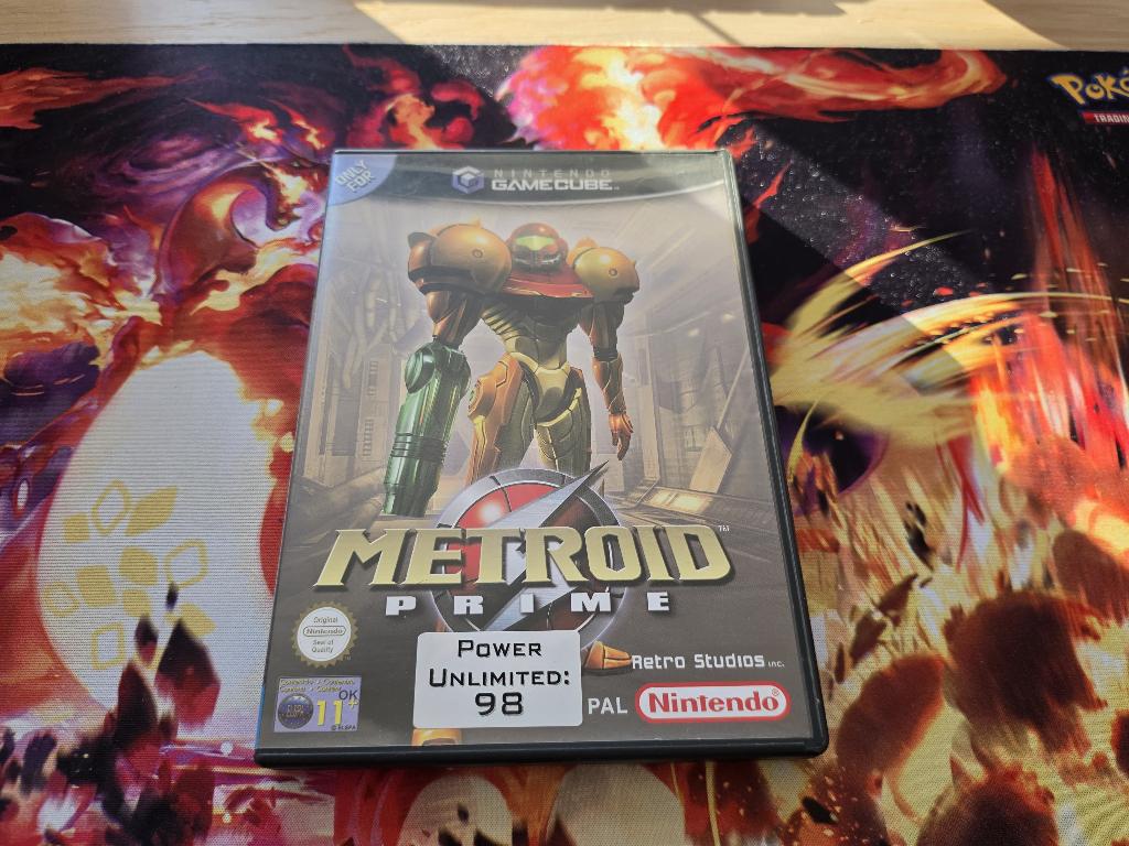 Nintendo Gamecube Metriod Prime doos boekje en Vip Kaart, Spelcomputers en Games, Games | Nintendo GameCube, Shooter, 1 speler