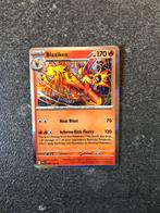 Pokémon kaart Blaziken 170 HP, Ophalen of Verzenden, Gebruikt, Losse kaart, Foil
