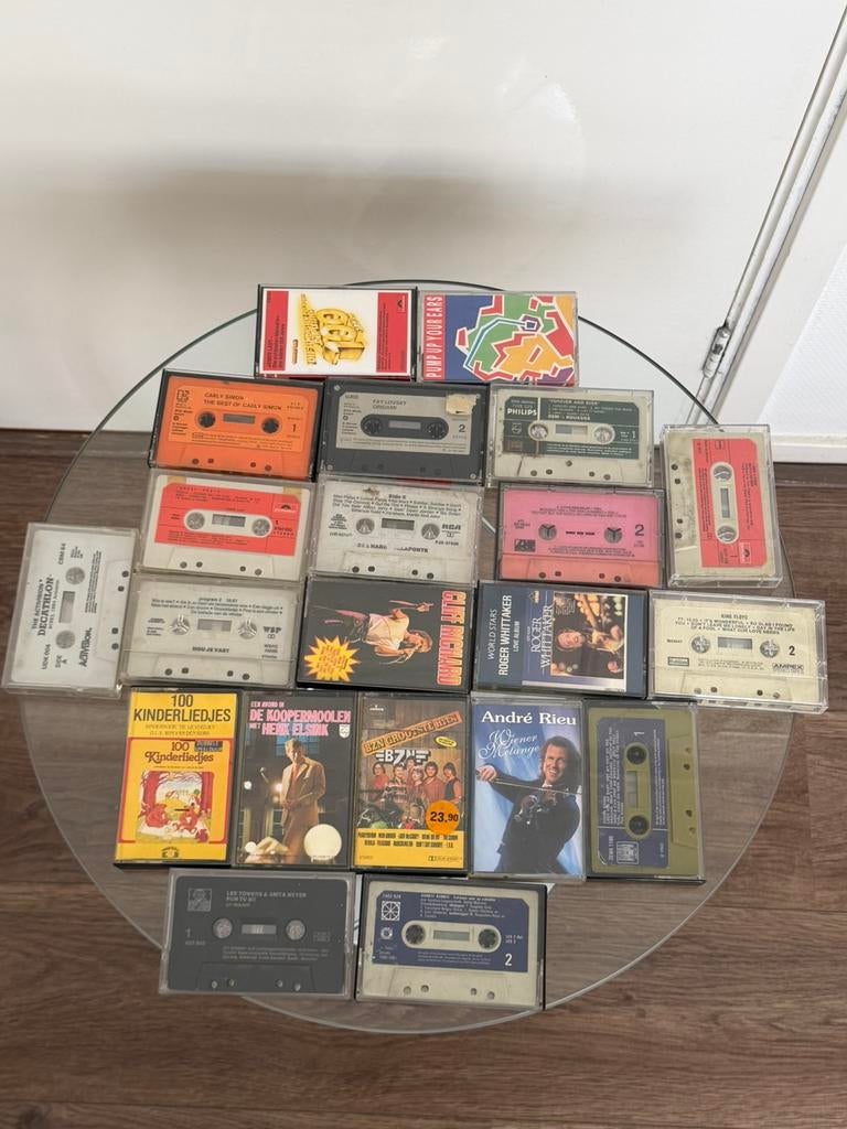 Vintage cassette bandjes., Ophalen of Verzenden, Zo goed als nieuw, Overige genres, 2 t/m 25 bandjes