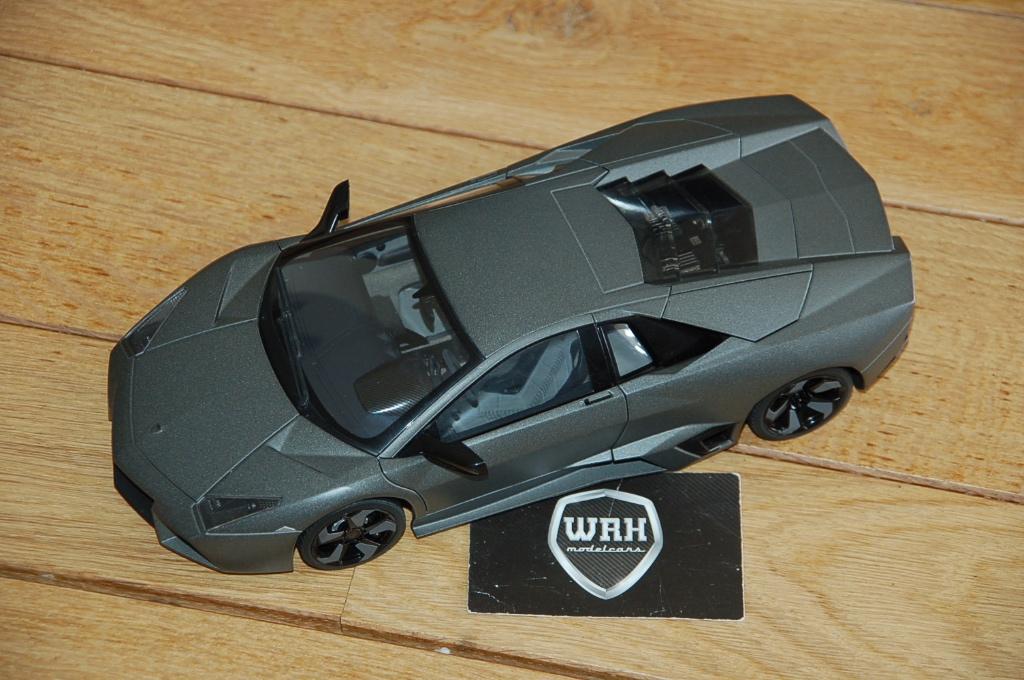 1:18 LAMBORGHINI REVENTON matgrey Autoart zie info WRH, Verzenden, Gebruikt, Auto, Autoart