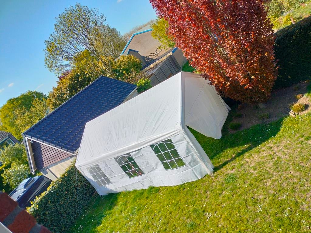 Paviljoen party tent 6x4m, Tuin en Terras, Tuinhuizen, Ophalen