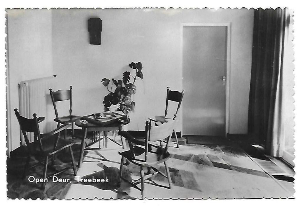 Treebeek kath informatiebureau oude ansichtkaart ( 1227), Verzamelen, Ophalen of Verzenden, 1960 tot 1980, Ongelopen, Noord-Brabant