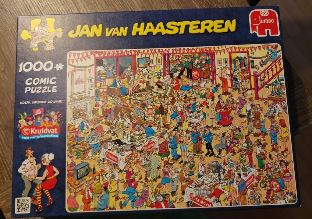 Jan van haasteren puzzels, Ophalen, 500 t/m 1500 stukjes, Zo goed als nieuw