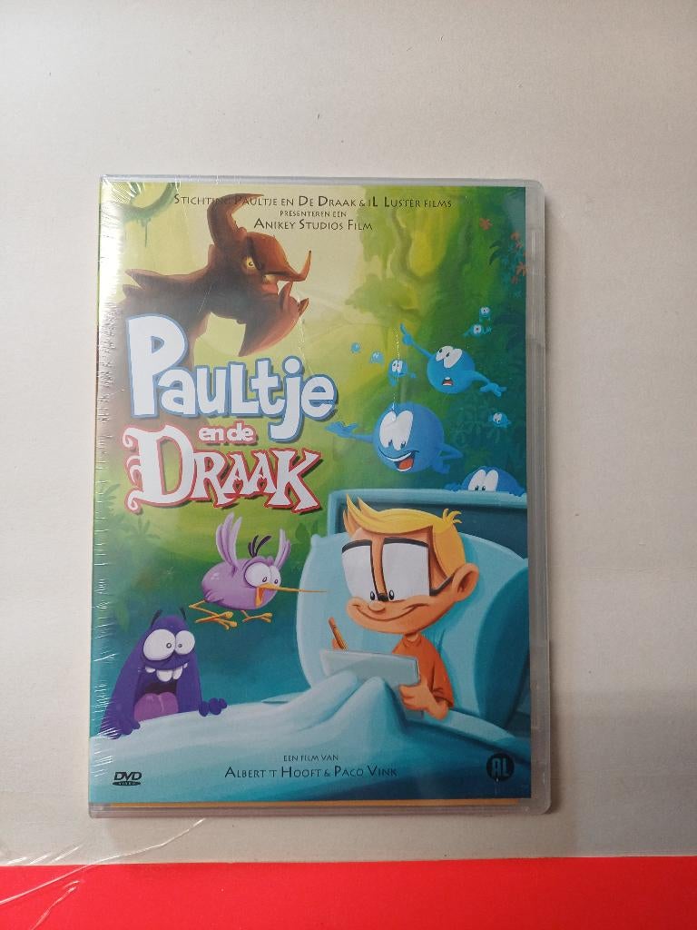 Nieuw /Geseald - DVD - Paultje en de Draak - Kind met Kanker, Europees, Tekenfilm, Alle leeftijden, Ophalen of Verzenden